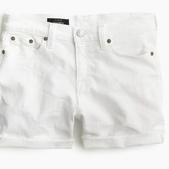 J. Crew white denim shorts - Picture 8 of 8